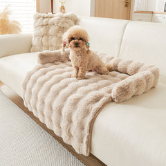 Thick Winter Dog Mat – Plush, Warm & Non-Slip Comfort