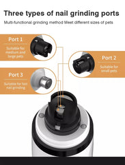 Quiet Rechargeable Pet Nail Grinder