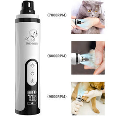 Quiet Rechargeable Pet Nail Grinder