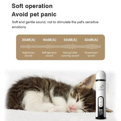 Quiet Rechargeable Pet Nail Grinder