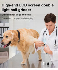 Quiet Rechargeable Pet Nail Grinder
