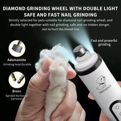 Quiet Rechargeable Pet Nail Grinder