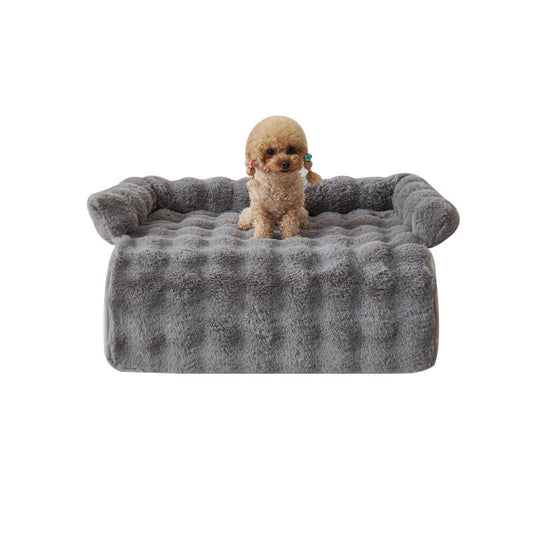 Thick Winter Dog Mat – Plush, Warm & Non-Slip Comfort