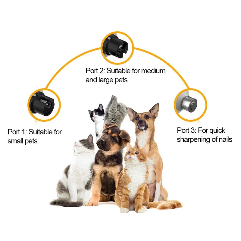 Quiet Rechargeable Pet Nail Grinder