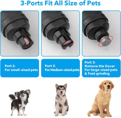 Dog Nail Grinder with 2 LED Light